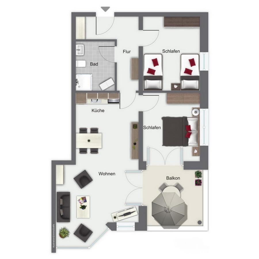 בולטנהאגן Duenenblick Wohnung 27 מראה חיצוני תמונה